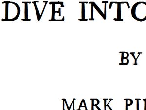 Screenshot of diveintohtml5.org