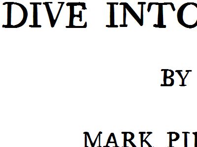 Screenshot of diveintohtml5.org Screenshot of diveintohtml5.org
