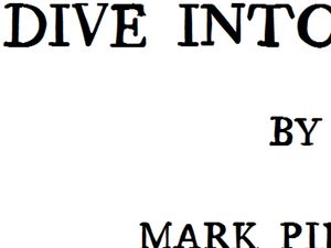 Screenshot of diveintohtml5.org